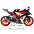 Competition Werkes Low Mount GP Slip On Exhaust for the KTM RC 390 (2017+) Competition Werkes Low Mount GP Slip On Exhaust for the KTM RC 390 (2017+)